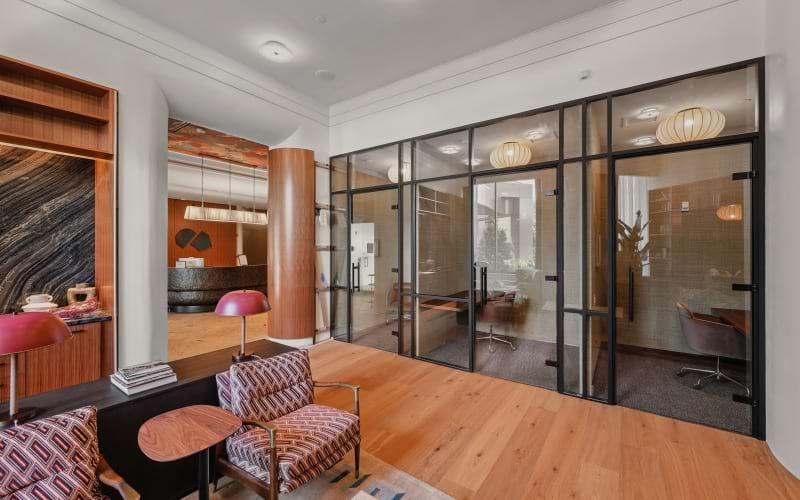 Library with private remote working pods